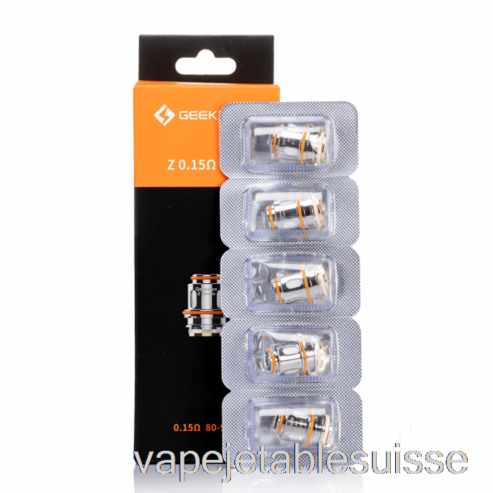 Vape Suisse Geek Vape Zeus Bobines De Remplacement De Maille Bobines 0.15ohm Z